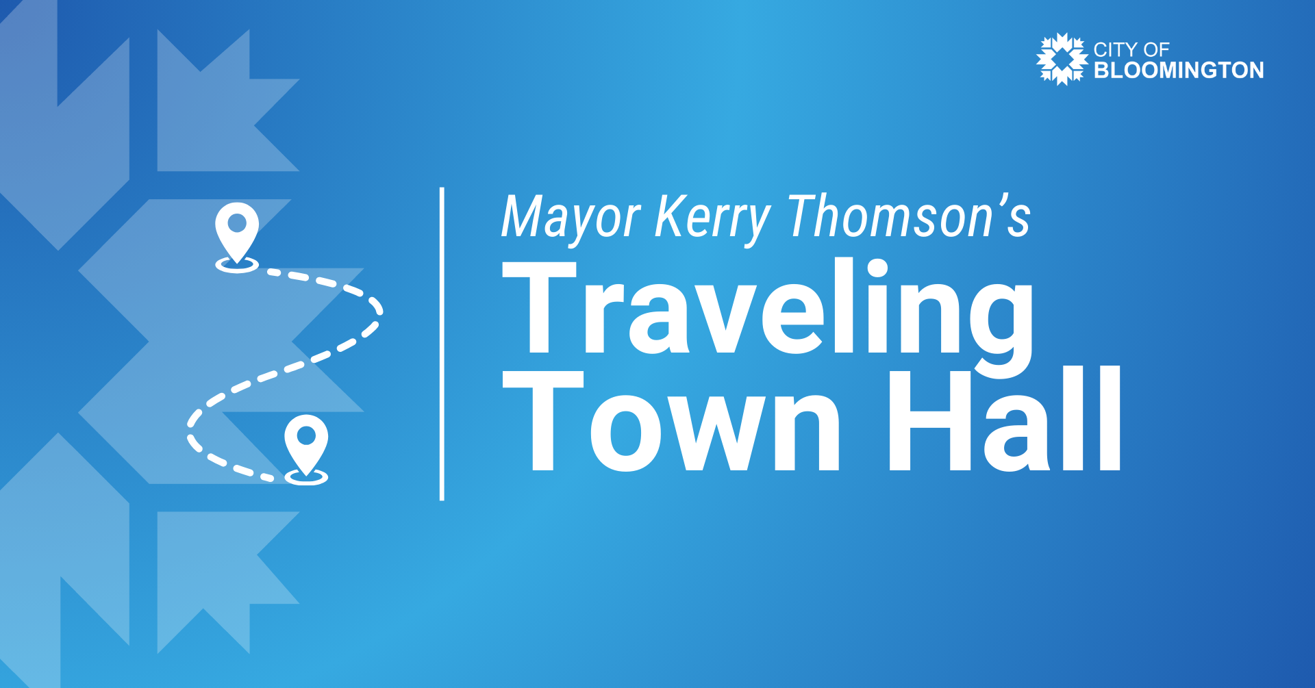 Event Promo Photo For Mayor Kerry Thomson's Traveling Town Hall